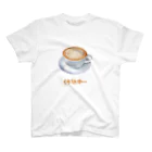 Tシャツ専門店T-Brandのカフェでまったり休憩中 スタンダードTシャツ