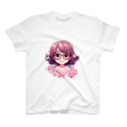 bennkeinomiseのフラワーガール スタンダードTシャツ