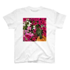 chatnoir8のFlower_Bougainvillea Regular Fit T-Shirt