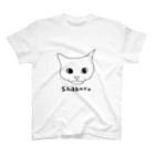 MiMoZa@猫好きのしゃくれ スタンダードTシャツ