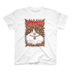 Kyattou shopのヒョウ柄キャットウ スタンダードTシャツ