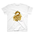 Dragon_4_ALLの龍神・龍（ウエア）：金龍１「Dragon 4 ALL」 スタンダードTシャツ