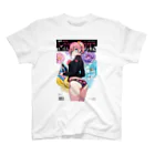 80s pop anime artのリニアなアートスタイル Regular Fit T-Shirt