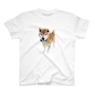 高速道路屋さんのツリ目犬 スタンダードTシャツ