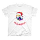 wawmplansの柴犬　メリークリスマス スタンダードTシャツ