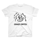 ehime@けだま&もち＆すみのCRAZY SPITZ「HA HA HA」 スタンダードTシャツ