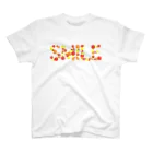 junichi-goodsのバルーン文字「SMILE」（赤色系） Regular Fit T-Shirt