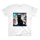 1shina2の夜猫 スタンダードTシャツ