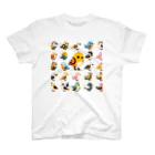 CoffeeeCraze｜プロンプトジャーニー｜ジャンクプロンプト屋の様々な鳥 スタンダードTシャツ