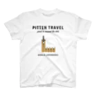 PITTEN PRODUCTSのPITTEN TRAVEL PX WORLD #1-2 Regular Fit T-Shirt