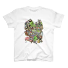 隣のジャングルのPlay store ホンドタヌキ Regular Fit T-Shirt