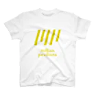 MillionPavilionsRecordsのMPRロゴ（イエロー） スタンダードTシャツ