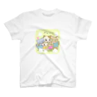 ぶらにゃんず商店のぎゅーっとぶらにゃんず スタンダードTシャツ