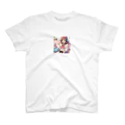luckyTigerのゲーム女子 Regular Fit T-Shirt