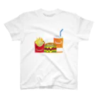 CelsiyのHAMBURGER_set Regular Fit T-Shirt