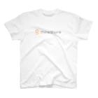 ThinkShare公式ストアのThinkShareステッカー横 Regular Fit T-Shirt