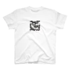 マッシュの眠る白猫 Regular Fit T-Shirt