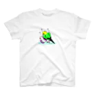 Juuuuuun!!の集中インコ スタンダードTシャツ