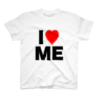 【シリーズ】おもしろ格言ショップの【おふざけシリーズ】I♡ME スタンダードTシャツ