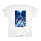 卯月なのかのCrystal Journey　〜美麗で神聖、どこか厳かな結晶の旅〜　No.1「Icicle」 Regular Fit T-Shirt