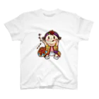 沖楽工房の沖縄　紅型ベイビー スタンダードTシャツ