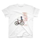 チャリ🚲ラブーのカフェサイクリング スタンダードTシャツ