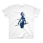 Japanesque_ImaginationのCyborg Ninja : Iris Nova Regular Fit T-Shirt