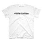 BONBONの403 Forbidden スタンダードTシャツ