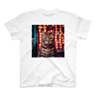 ネオンストリートANIMALのベンガル#1【ネオンストリートcat】 Regular Fit T-Shirt