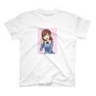 三国　(みほ☆)の女の子。 スタンダードTシャツ