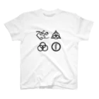 miniminiのfour symbols　 スタンダードTシャツ