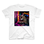 ネオンストリートANIMALのベンガル#2【ネオンストリートcat】 Regular Fit T-Shirt