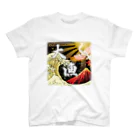 大漁旗　和柄のshopの大漁　和柄　赤富士 Regular Fit T-Shirt