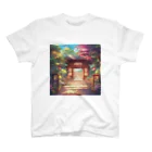 jampackの【風景】寺院 Regular Fit T-Shirt