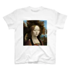 世界美術商店のジネーヴラ・デ・ベンチの肖像 / Ginevra de' Benci スタンダードTシャツ