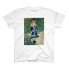 世界美術商店のじょうろを持つ少女 / A Girl with a Watering Can Regular Fit T-Shirt