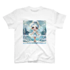 the blue seasonの冬の魔法 - 1月の妖精 スタンダードTシャツ