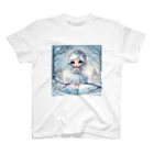 the blue seasonの霜のキス - 雪原の小さな守護者 Regular Fit T-Shirt