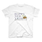 ジルトチッチのデザインボックスの2019亥年の猪のイラスト年賀状イノシシ Regular Fit T-Shirt