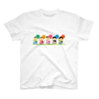 てんとうむしのカラフル車いす スタンダードTシャツ