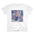 月の雫の萌え可愛いうさ耳少女♪ Regular Fit T-Shirt