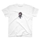 かわいい女の子とシュールな絵の地味子 Regular Fit T-Shirt