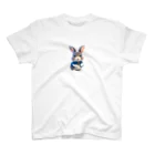 ぱんだまんの３Dウサギ Regular Fit T-Shirt