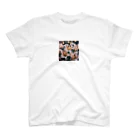 neat55のヒメユリの優雅な花弁 Regular Fit T-Shirt