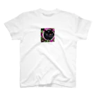 merch_by_kの春の庭の猫 Regular Fit T-Shirt