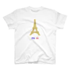 ALOHA from HAWAII 〜ハワイから愛を込めて〜の2024 PARIS パリ フランス旅行アイテム スタンダードTシャツ