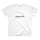 リモデザインスタジオのMANA KINO ロゴ｜MANA KINO Regular Fit T-Shirt