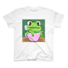 Louvreのかわいい蛙くん Regular Fit T-Shirt