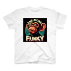 k.a.u.j.7のFUNKYなサルが登場 スタンダードTシャツ