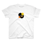 fooddesign-comのポップなオレンジ スタンダードTシャツ